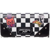 Five Nights at Freddys Check Patch Flip Wallet