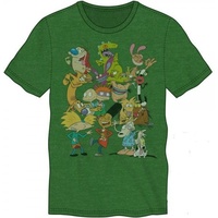 Nickelodeon Nick Rewind 90's Group Shot T Shirt