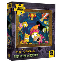 The Simpsons Treehouse of Horror Happy Haunting 1000 pieces Jigsaw Puzzle