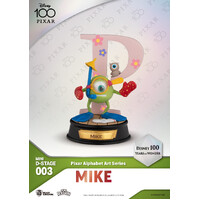 Beast Kingdom Mini D Stage Disney 100 Years of Wonder Pixar Alphabet Art Series Set - Mike