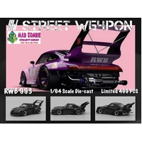Street Weapon 1/64 Scale - RWB 993 Pink Purple Dragon Ball Z (Limited to 499 Pieces World Wide)