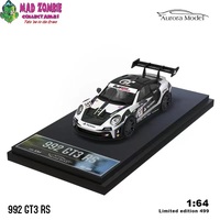 Aurora Model 1/64 Scale - Porsche 911-992 GT3 RS GT - (Limited to 499 Pieces World Wide)