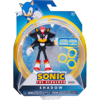 Sonic the Hedgehog 4" Action Figure Wave 14 -  Shadow with Rings 