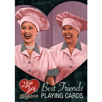 I Love Lucy 60th Anniversary Best Friends Playing Cards