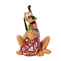 Jim Shore Disney Tradition - Mickey & Friends - Pluto Love Mini Figurine