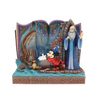 Jim Shore Disney Tradition - Fantasia - Sorcerer Mickey Storybook Statue