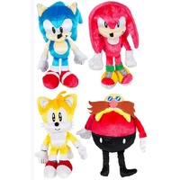 Sonic the Hedgehog 25th Anniversary 20cm Plush Assortment Sonic Knuckles Tails Dr Eggman