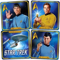Star Trek Retro Coasters Set of 4