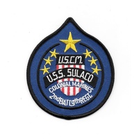 Aliens Movie U.S.S. Sulaco Ship Logo Embroidered 4" Patch