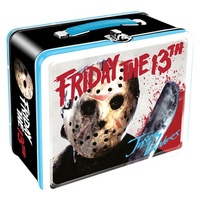 Friday the 13th Large Tin Tote Lunch Box