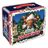National Lampoon's Christmas Vacation Clarkmas Large Tin Tote Lunch Box