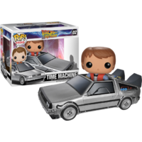 Back to the Future - Delorean Car with Marty McFly Pop! Ride