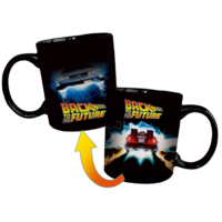Back to the Future - Delorean Heat Changing Mug