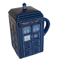 Doctor Who - TARDIS Mug with Removable Lid