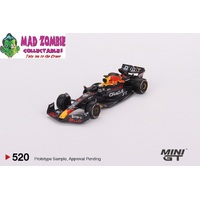Mini GT 1/64 - Oracle Red Bull Racing RB18 #1 Max Verstappen 2022 Abu Dhabi Grand Prix Winner