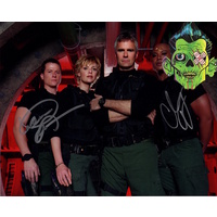 SG-1 Autograph Corin Nemic & Chris Judge #1