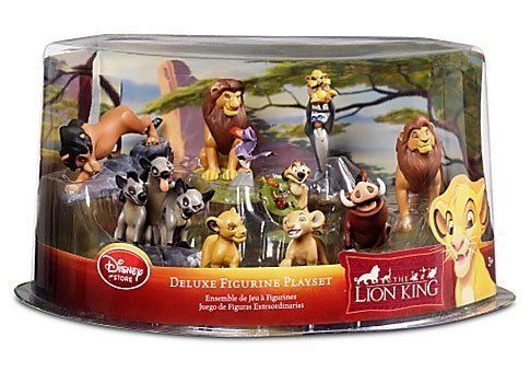 Disney Store The Lion King Mega Figurine Playset 