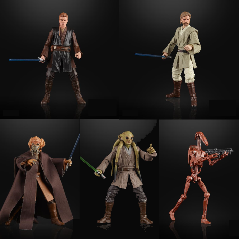 Star Wars The Black Series 6Inch Action Figures Wave 4 Set of 5