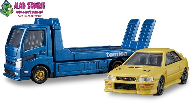 Tomica Transporter Subaru Impreza WRX Type R STi version