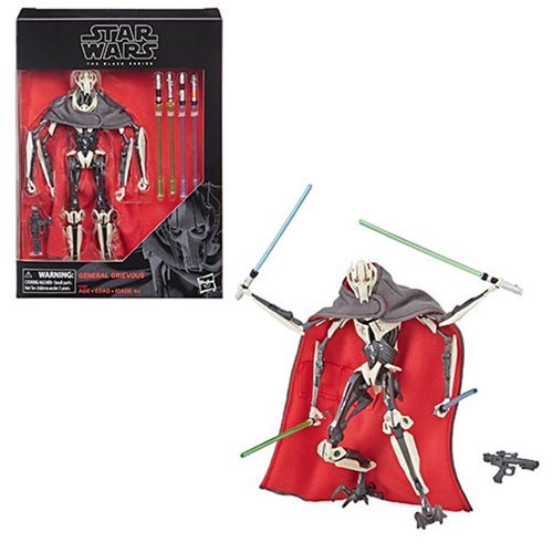 Star Wars The Black Series General Grievous  6” Scale Hasbro Sith Brand New 