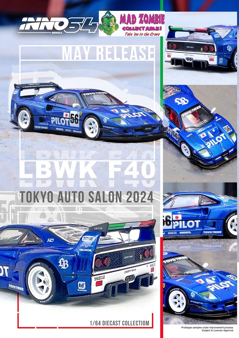 Inno 64 LBWK F40 Tokyo Auto Salon 2024