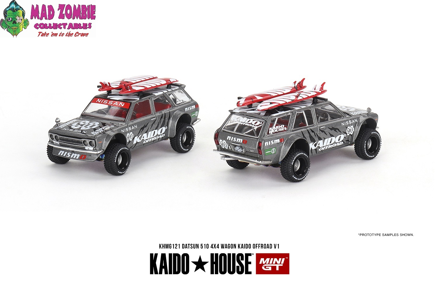 MINI GT - KAIDO HOUSE X DATSUN 510 STREET GT V1 – Boss Company