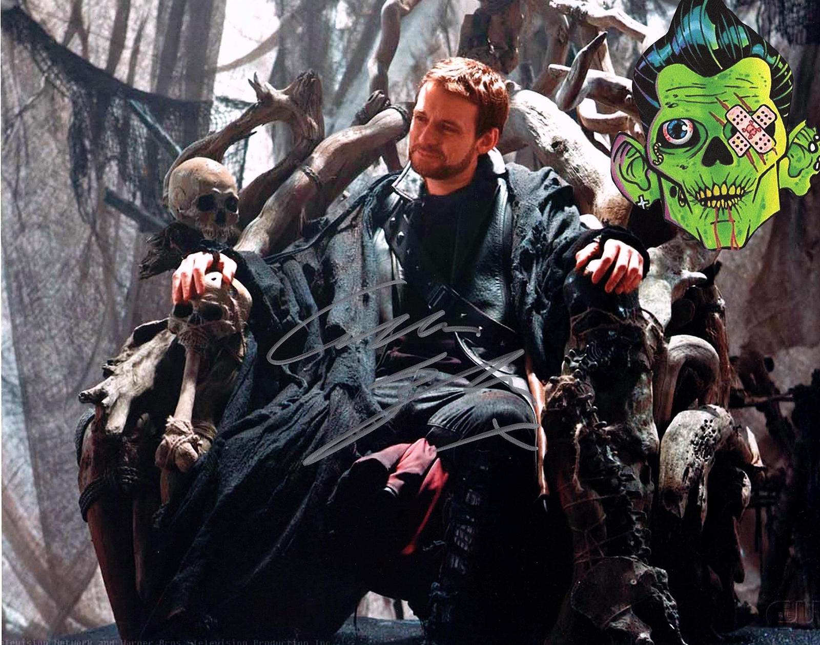 Smallville autograph Callum Blue