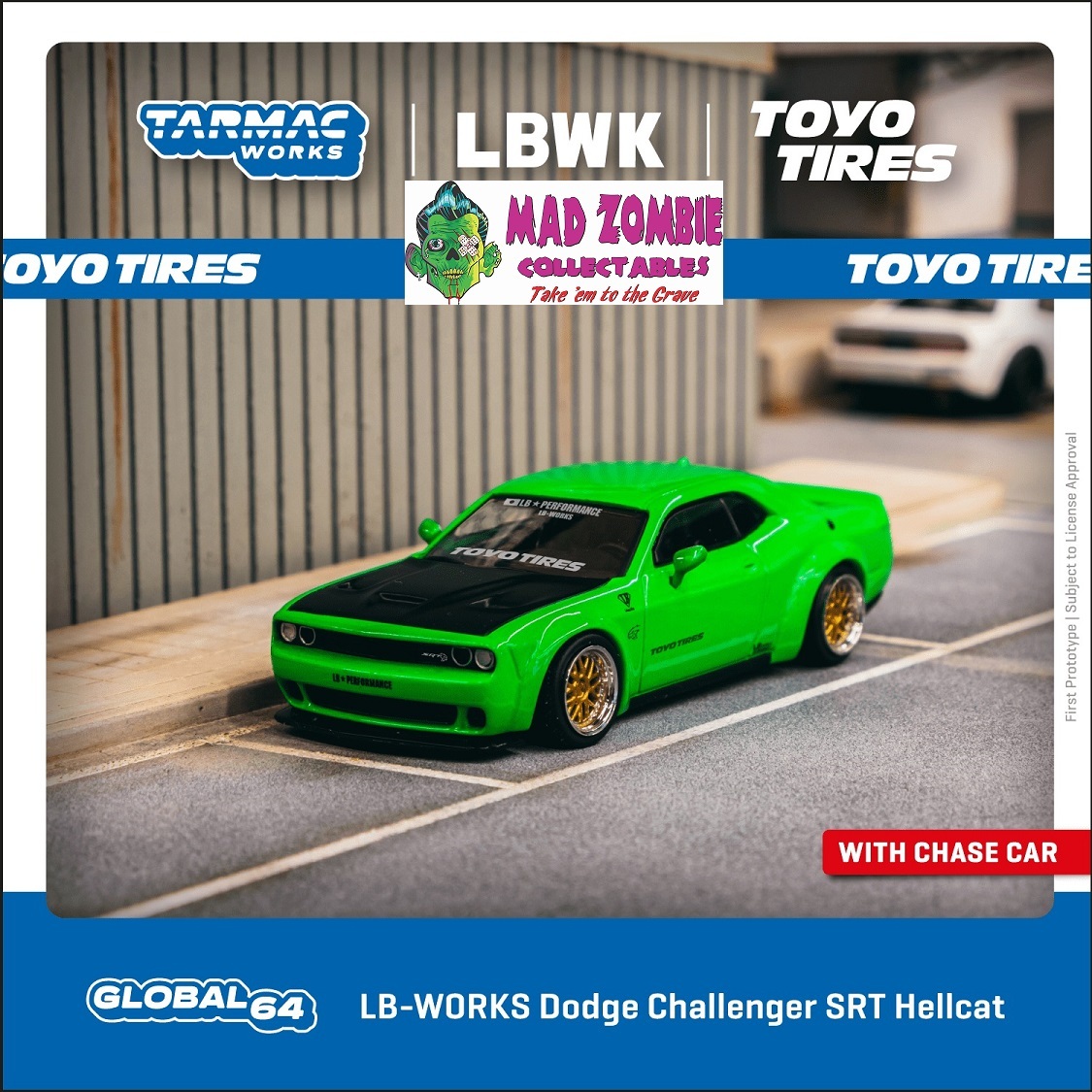 1/18 2020 Dodge Challenger SRT Hellcat – Hobby Express Inc.