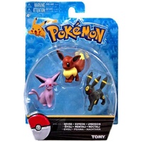 Pokemon Eevee 3 Pack Figurines - Eevee Espeon Umbreon