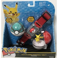 Pokemon Clip n Carry Pokeball Belt D1