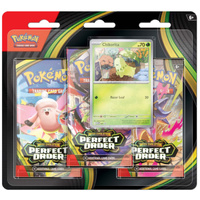 Pokemon TCG Mega Evolutions 3 Perfect Order Three Booster Blister