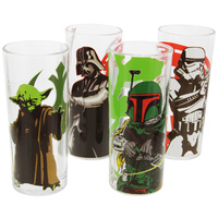 Star Wars - Characters Glass Tumbler Set (295ml)