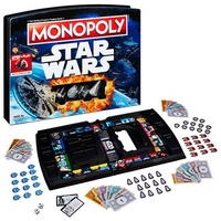 Star Wars Edition Monopoly Open and Play Game