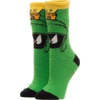 Looney Tunes Marvin The Martian Fuzzy Socks