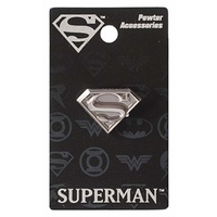 Superman Logo Lapel Pin