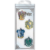 Harry Potter Eraser Set of 4 - Hogwarts Houses