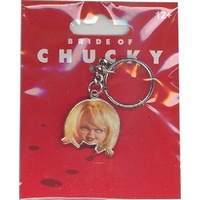 Bride of Chucky Metal Keychain - Tiffany Head