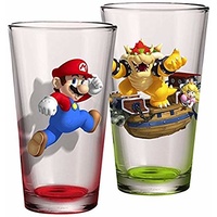 JUST FUNKY Mario - Pint Glass, set of 2