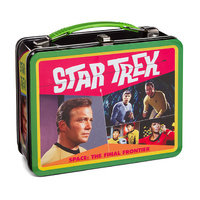 STAR TREK Retro Large Lunch Box Tin Tote