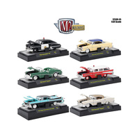 M2 Machines Auto Thentics 1:64 Scale 6 Piece Set Release 45 in Display Cases