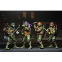 Teenage Mutant Ninja Turtles (1990) 7" - Set of 4