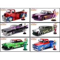 Jada 1:24 Scale DC Bombshells Hollywood Rides - Set of 6