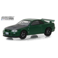 Greenlight Tokyo Torque Series 3 2000 Nissan Skyline GT-R (BNR34) 1:64 Scale Die-Cast Metal Vehicle