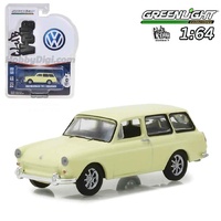 Greenlight Club V-Dub Series 7 1963 Volkswagen Type 3 Squareback Panel Van 1:64 Scale Die-Cast Metal Vehicle