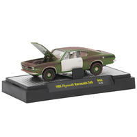 M2 Machines Auto-Projects 1:64 Scale 1969 Plymouth Barracuda 340 R40