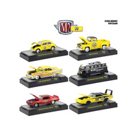 M2 Machines Auto Thentics 1:64 Scale Mooneyes 2018 release 2 6 Cars Set in Display Cases