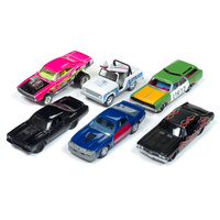 Street Freaks 2018 Release 2 Set A of 6 Cars 1/64 Diecast Models by Johnny Lightning