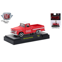 M2 Machines Coca-Cola Release 3 1959 Chevy Fleetside Limited Edition to 4,800 pieces Worldwide Hobby Exclusive 1/64 Scale Diecast Models