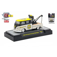 M2 Machines 1:64 Mooneyes MiJo Exclusive 1960 VW Double Cab Truck USA Model Limited Edition to 3,200 pieces Worldwide