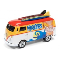 Johnny Lightning 1:64 Scale Street Freaks - 1964 Volkswagon Transporter (Surf Rods)